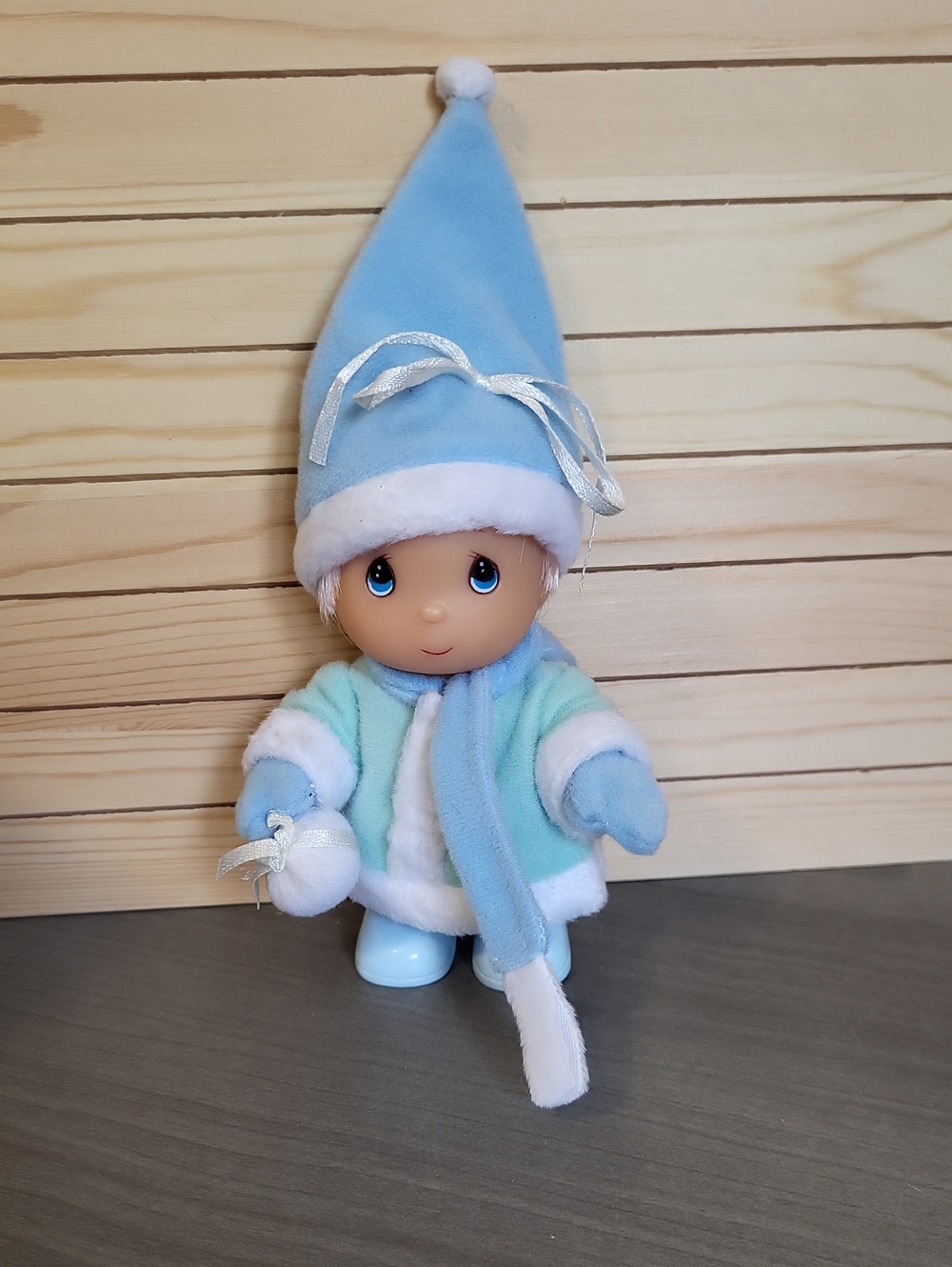 Precious Moments Poseable Ornament Doll Hi Babies by Enesco Vintage